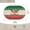 Christmas Reindeer, variant on Uorisanigo Santa Claus Placemats Set of 4 Wipeable PU Leather Oval Placemats Oilproof Heat Resistant Table Mats for Christmas Dining Table Decor Party Supplies 12x18
