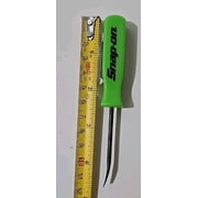 Snap-on tools Mini pocket pry bar w/clip green black logo