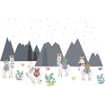 thumbnail image 1 of Wallpops Wpk2578 Kit De Arte De Pared Con Llamas Relajadas, Gris, 1 of 3