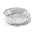thumbnail image 1 of Double Washbasin Draining Basket Household Living Room Plastic Vegetables And Tray Kitchen Thickening Filtration Vegetable Basket Washing Basket, 1 of 2
