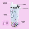 thumbnail image 2 of Nurse Tumbler 30 oz Tumbler with Handle Flip Straw Leak Proof - Best Nurse Ever 30oz Tumbler Travel Coffee Mug with Handle - Nurse Gifts for Women Birthday Nurse Day 30 Ounce Stainless Steel Cup, 2 of 4