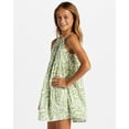 thumbnail image 2 of Billabong Kids' Girls' Youth To The Beach Tiered Knit Halter Top A-Line Dress (XX-Small, Willow), 2 of 4