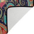 thumbnail image 5 of SKYSONIC Paisley Ethnic Motifs Non-Slip Area Rug, Traditional Style Flower Floor Carpet Comfort Floor Mats Decor for Indoor Front Porch Living Room Bedroom Kitchen, 36"x24", 5 of 7