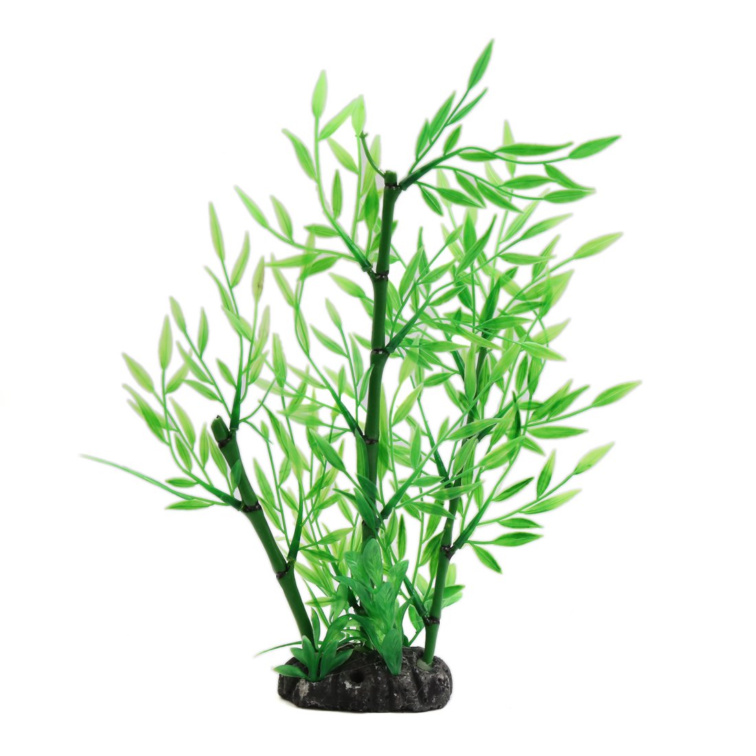 Green Plastic Bamboo Grass Plant Decoration Landscape For