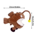 thumbnail image 2 of JAKANYQ Anglerfish Toy Cute 8.6 Plush Toy, 2 of 5