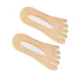 thumbnail image 6 of JUUNthy Womens Toe Socks, No Show Lightweight Comfort Breathable Non Slip Five Finger Socks Black, 6 of 11