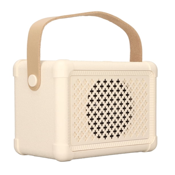 Altavoz Portátil Retro Con , Minialtavoz De Audio Decorativo Estéreo Inalámbrico Portátil Para Fiesta En La Playa