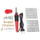 thumbnail image 2 of Kit de bolígrafo para quemar madera 37 en 1, 30W, soldador eléctrico, herramienta de pirograbado para tallar (enchufe europeo de 220V), 2 of 14