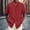 Red, variant on COSFO Short Sleeve Button Up Shirt Men Summer Cotton Linen Solid Shirts Collared Regular Fit Vacation Beach Tops