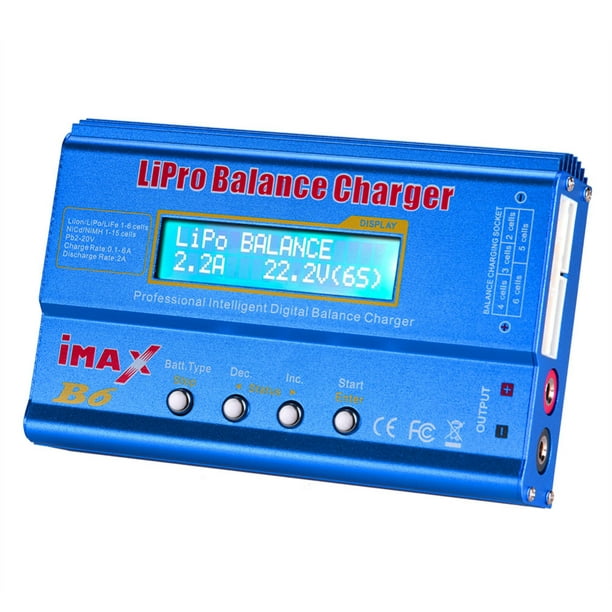 Chargeur Lipo iMAX B6 V3 80W 6A - Véhicule Télécommandé