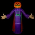 thumbnail image 3 of Northlight LED Lighted Inflatable Jack-O-Lantern Grim Reaper Outdoor Halloween Decoration - 8', 3 of 6