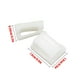 thumbnail image 5 of Toystoory 50 Uds Clip de Cable autoadhesivo Clip de Cable eléctrico Clip de gestión de Cable de plástico abrazadera de soporte de Cable portátil Decoración del hogar FC-2 50 pcs Toystoory HA001183-02, 5 of 6