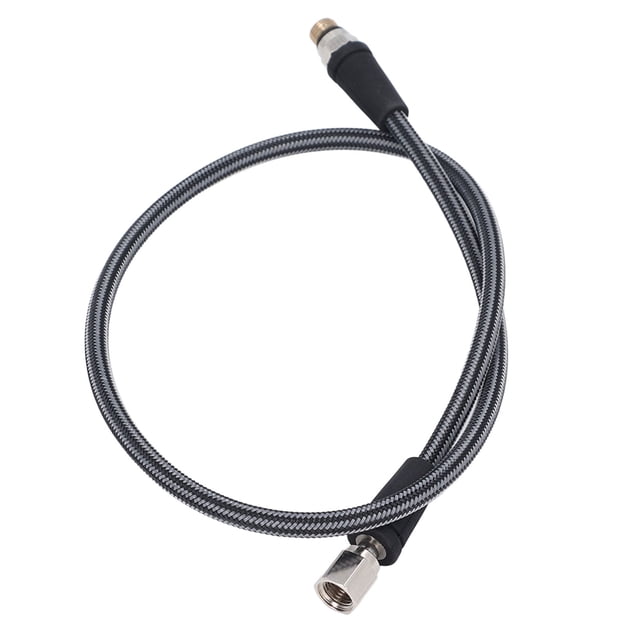 M Buder Manguera Reguladora de Alta Presión para Buceo Profesional Fibra de Carbono Segura y Flexible 80 cm / 31.5 pulgadas Equipo Scuba