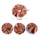 thumbnail image 3 of Comfortable Hair Holder Black Hair Scrunchie Designed For Women Seeking A Balance Of Fashion And Functionality orange, 3 of 4