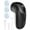 Black, variant on Homtronics Electric Fabric Shaver Lint Remover, 2000mAh Rechargeable Sweater Defuzzer with 6-Leaf Blades, LED Light & Display, 3 Speeds, Safety Lock