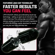 Nutrex Lipo-6 Black Fat Burner, Energy and Appetite Control 120 Capsules