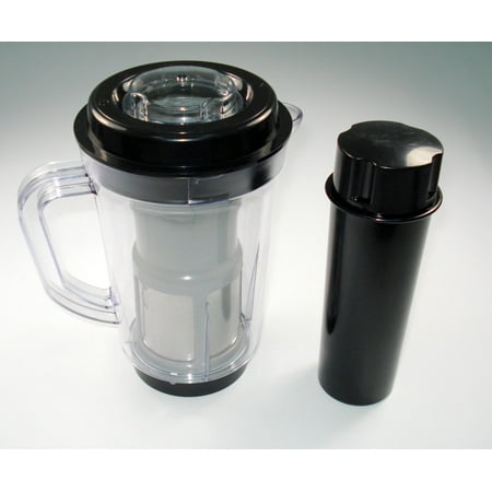 ProSource Juicer Attachment Pitcher Pusher Compatible with Original Magic Bullet Blender for Smoothies or Pancake