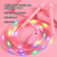 thumbnail image 2 of CSChome LED Jump Rope Children Skipping Rope with LED Colorful Light Comfortable Grip Electronic Luminous Jump Rope Fitness Equipment, 2 of 7