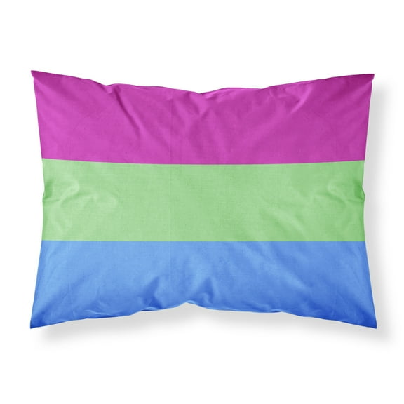 Polisexual Pride Fabric Standard Pillowcase