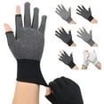 thumbnail image 4 of Waterproof Anti-Slip Gloves Two-Finger Cycling Gloves Half- T3G4 A5U7, 4 of 10