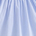 thumbnail image 3 of Staki Toddler Baby Girl Dress Memorial Day Embroidery Smocked Plaid Ruffle Dresses Summer Clothes 4th of July Outfit,3-4 Years, 3 of 6