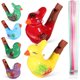 thumbnail image 5 of FELTECHELECTR 6 silbatos de cerámica con forma de animal, silbatos de pájaro con cordón, instrumentos musicales para niños pequeños, juguetes educativos para el desarrollo (estilo mixto), 5 of 5