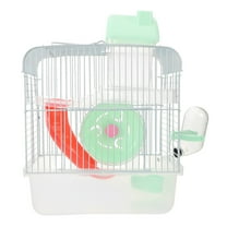 WRISTBIQUE Rat Wire Cage Transparent Playing and Resting for Rats 1Pcs 13X9X7in