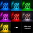 thumbnail image 2 of English Bulldog Led Light Box, Dimmable Neon-Like Light Signs USB Power for Wall Decor Bedroom Decoration, RGB Light (WxH) 16"x16", 2 of 5
