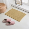 thumbnail image 4 of Subrtex Luxury Chenille Bathroom Rug Extra Soft and Absorbent Shaggy Rugs (Beige, 16"*24"), 4 of 4