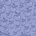 thumbnail image 1 of Ahgly Company Machine Washable Indoor Square Transitional Jeans Blue Area Rugs, 5' Square, 1 of 7