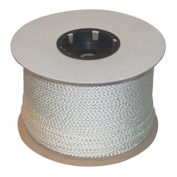 Manufacturer Varies Rope, 600ft, Wht, Braid, Polystr P03600-01