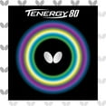 thumbnail image 1 of Butterfly Tenergy 80 Caoutchouc de Tennis de Table Caoutchouc de Tennis de Table / 1,7 mm, 1,9 mm Ou 2,1 mm / Rouge Ou Noir / 1 Feuille de Caoutchouc de Tennis de Table Inversée / Caoutchouc Professionnel de Tennis de Table, 1 of 5