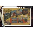 thumbnail image 2 of Greetings from Reno, Nevada - Vintage Halftone (12x18 Art Print, Wall Decor Travel Poster), 2 of 3