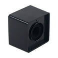 thumbnail image 2 of Handheld Interview Square Cube Shaped Microphone Station Logo Flag Station SA100 (Black), 2 of 8