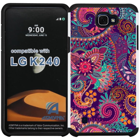 LG X MAX Case - Armatus Gear (TM) Slim Hybrid Armor Case Protective Cover for LG X Max (K240)