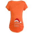 thumbnail image 1 of CafePress - Santa Baby Maternity T Shirt - Maternity Dark T-Shirt, 1 of 1