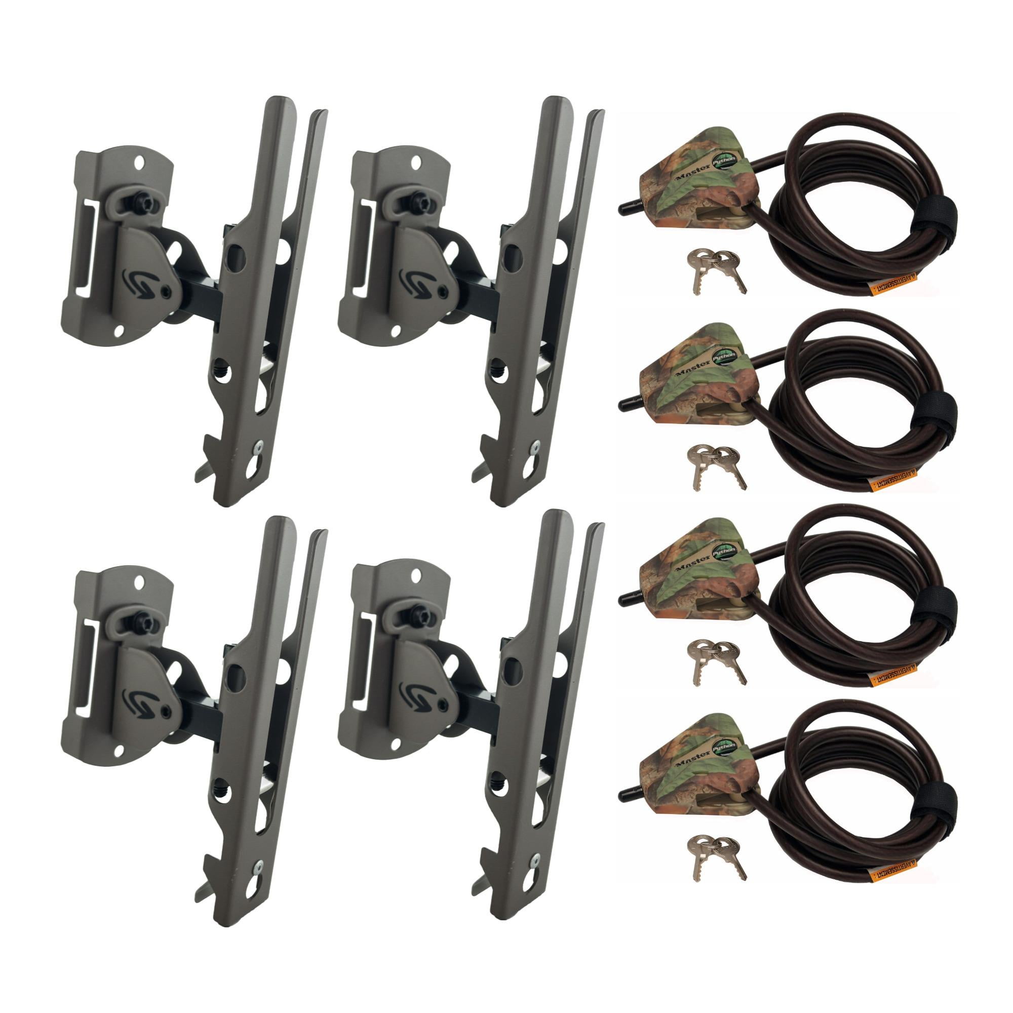 Cuddeback Genius Universal Trail Camera Mount and Cable Lock Kit (4