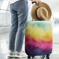 thumbnail image 2 of Colorful Tie Dye Wave Pattern Luggage Cover Fashion Suitcase Cover Baggage Covers Fit 25-28 Inch Luggage (Go Travel), 2 of 5