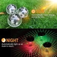 thumbnail image 3 of HLONK 4 Pack Solar Floating Pool Lights RGB Color Changing Floating Light Balls For Pool  IP67 Waterproof Pond Ball Night Lights Decoration For Swimming Pool Christmas Party Decoration Tu, 3 of 7