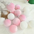 thumbnail image 5 of 15pcs Velvet Christmas Ball Ornaments for Christmas Trees Holiday Wreath Garland Decor Ornaments A2, 5 of 7