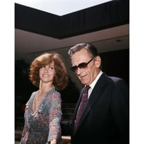 William Holden Stefanie Powers 24X36 Classic Hollywood Poster Candid Together 1980