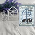 thumbnail image 4 of Troquel metálico DuuFounG Cats Window Frame 12 x 10 cm, 4 of 7