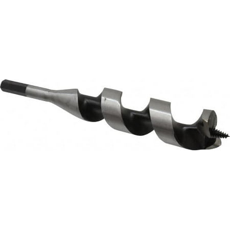

Irwin 1-1/2 7/16 Diam Straight Shank 7-1/2 Overall Length with 4-1/2 Twist Solid Center Auger Bit