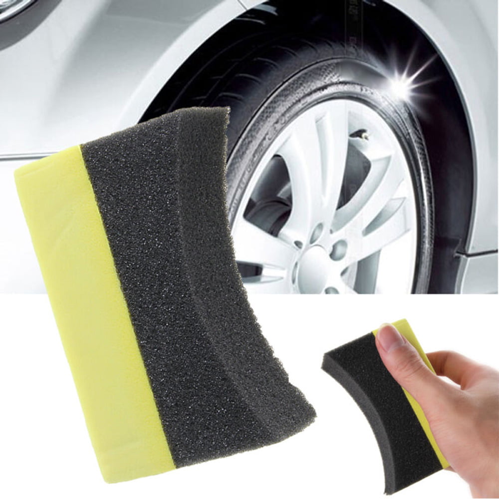 10x/Set Car Tire Brushes Sponge Car Care Applicators For Tire Treatment 