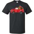 thumbnail image 3 of Inktastic Christmas Red Vintage Truck with Presents T-Shirt, 3 of 5