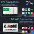 thumbnail image 2 of Radio para Auto Jingelsye Pantalla Táctil IPS de 9" con CarPlay Inalámbrico, 2 of 7