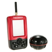 GoolRC Portable Color LCD Fish Finder Wireless Sonar Sensor Transducer Fishfinder Fish Alarm Depth Locator Fishing Equipment with LED Backlight