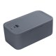 thumbnail image 4 of Caja de almacenamiento con cerradura Caja de seguridad para teléfono Elegante estuche de almacenamiento Organizador multiusos Gris azul, 4 of 6