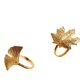 thumbnail image 3 of Granjero Gordo Anillo de servilleta de hoja de metal con forma de ginkgo dorado, anillo de servilleta de hoja de ginkgo dorado, decoración de mesa para bodas, hoteles, restaurantes, 12 piezas, 3 of 3