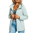 thumbnail image 5 of shqvo Women's Lightweight Casual Jacket Hooded Zip Up Outerwear Loose Fit Spring Fall Coat For Daily Outdoor Wear Comfortable Stylish, 5 of 5